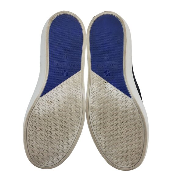 Rothy's The Original Slip On Sneakers in Black Size 5.5 - Picture 10 of 10
